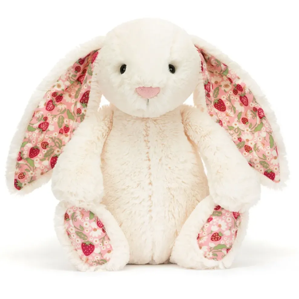 Jellycat Blossom Bashful Bunny Berry Cream Clearance