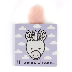 Jellycat Board Book If I Were A Unicorn Clearance