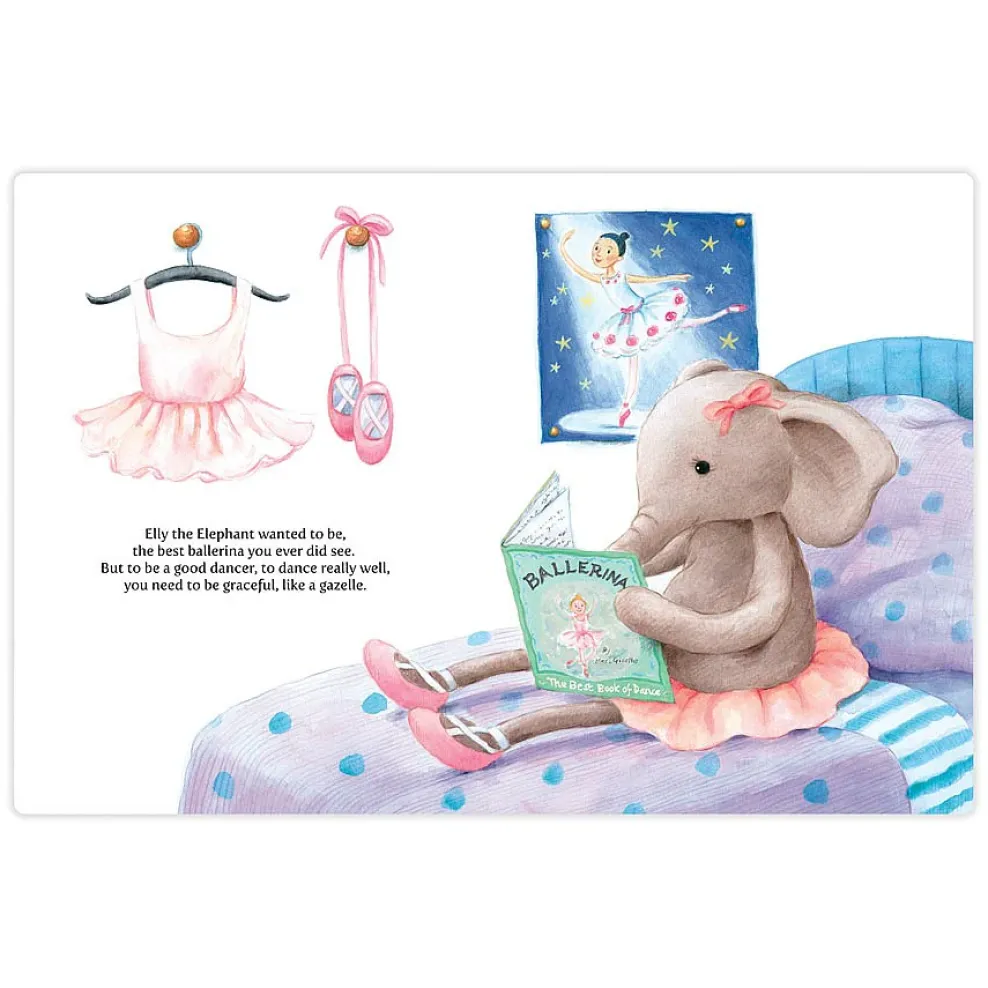 Jellycat Book Elly Ballerina Sale