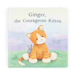 Jellycat Book Ginger the Courageous Kitten Sale