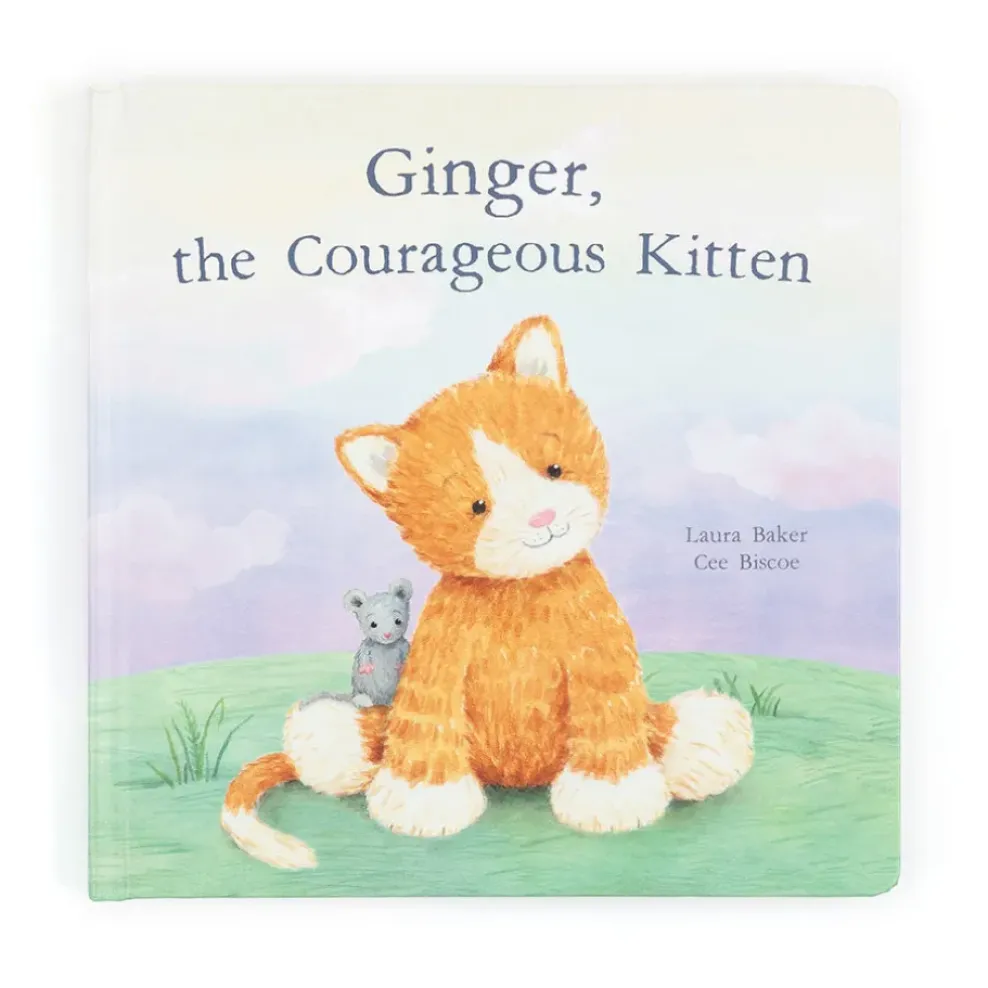 Jellycat Book Ginger the Courageous Kitten Sale