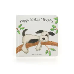 Jellycat Book Puppy Makes Mischief Discount