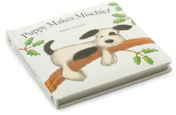 Jellycat Book Puppy Makes Mischief Discount