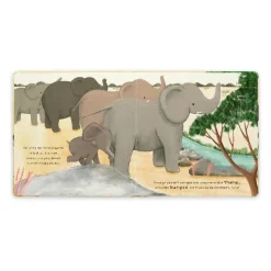 Jellycat Book Smudge the Littlest Elephant Fashion