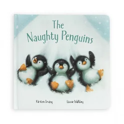 Jellycat Book The Naughty Penguins Sale
