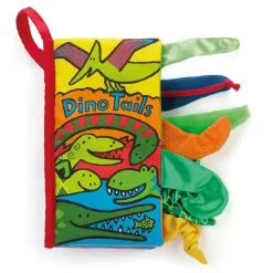 Jellycat Soft Book Dino Tails Hot