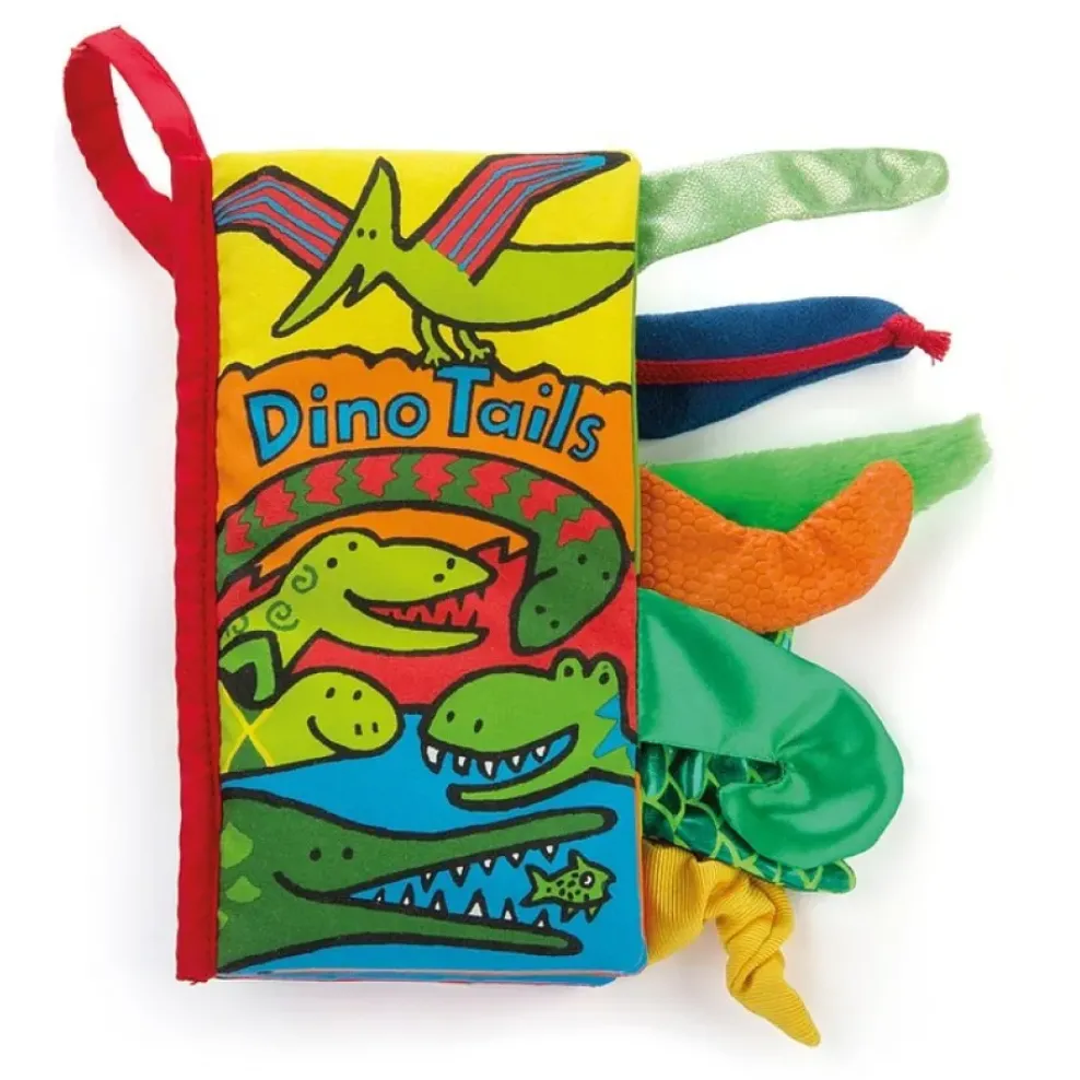 Jellycat Soft Book Dino Tails Hot