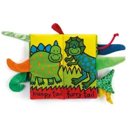 Jellycat Soft Book Dino Tails Hot