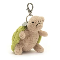 Jellycat Timmy Turtle Bag Charm 6" Fashion