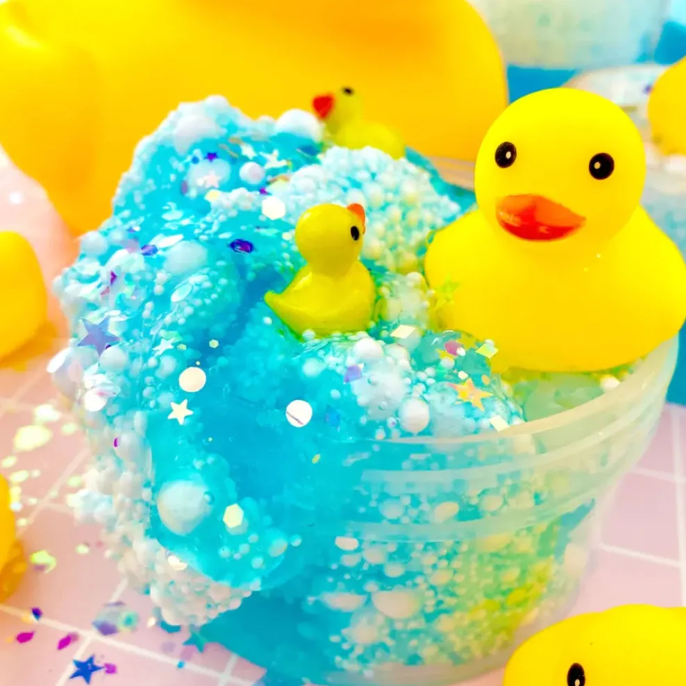 Kawaii Company Kawaii Slime: Squeaky Clean Bubble Bath Floam Slime Hot