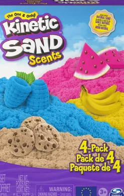 Spin Master Kinetic Sand™ Scents 4-Pack Clearance