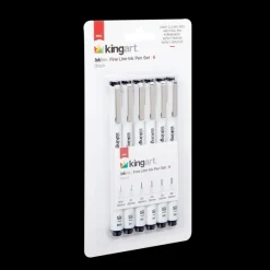 Family Games America Kingart™ Fine Line Ink Pen Set Discount