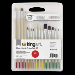 Family Games America Kingart™ Mixed Media Brush Set Online