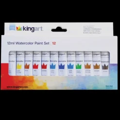 Family Games America Kingart™ Watercolor Paints New
