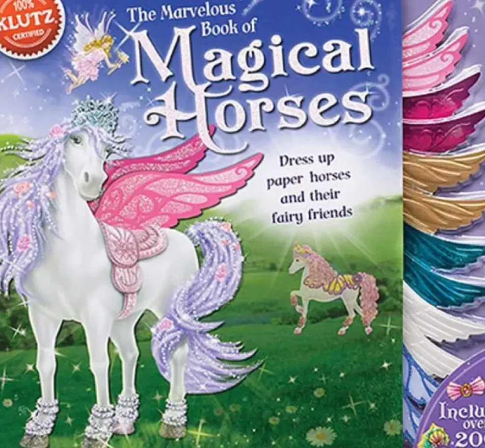 Scholastic Klutz® Book of Magical Horses - Discontinued Outlet