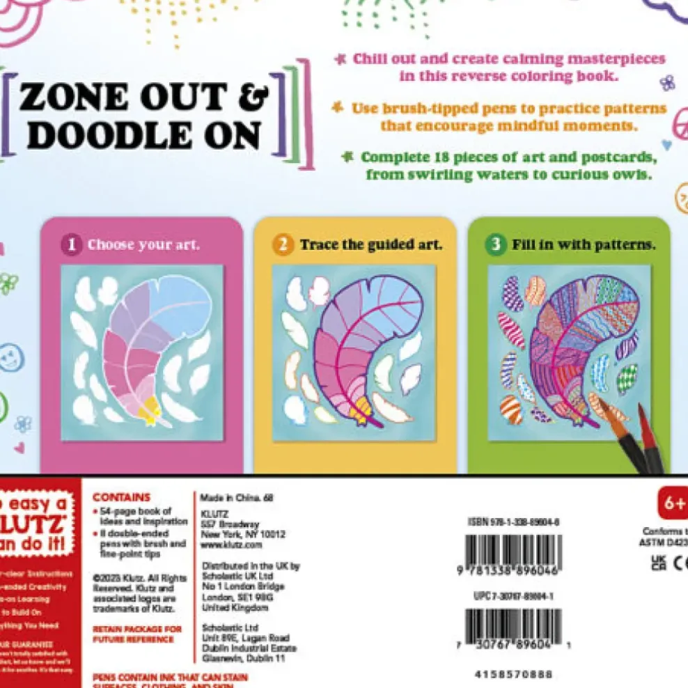 Scholastic Klutz® Brush Doodle Pens Best