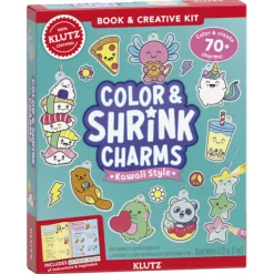 Scholastic Klutz® Color & Shrink Charms: Kawaii Style New
