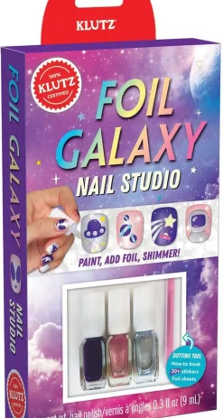 Scholastic Klutz® Foil Galaxy Nail Studio Best