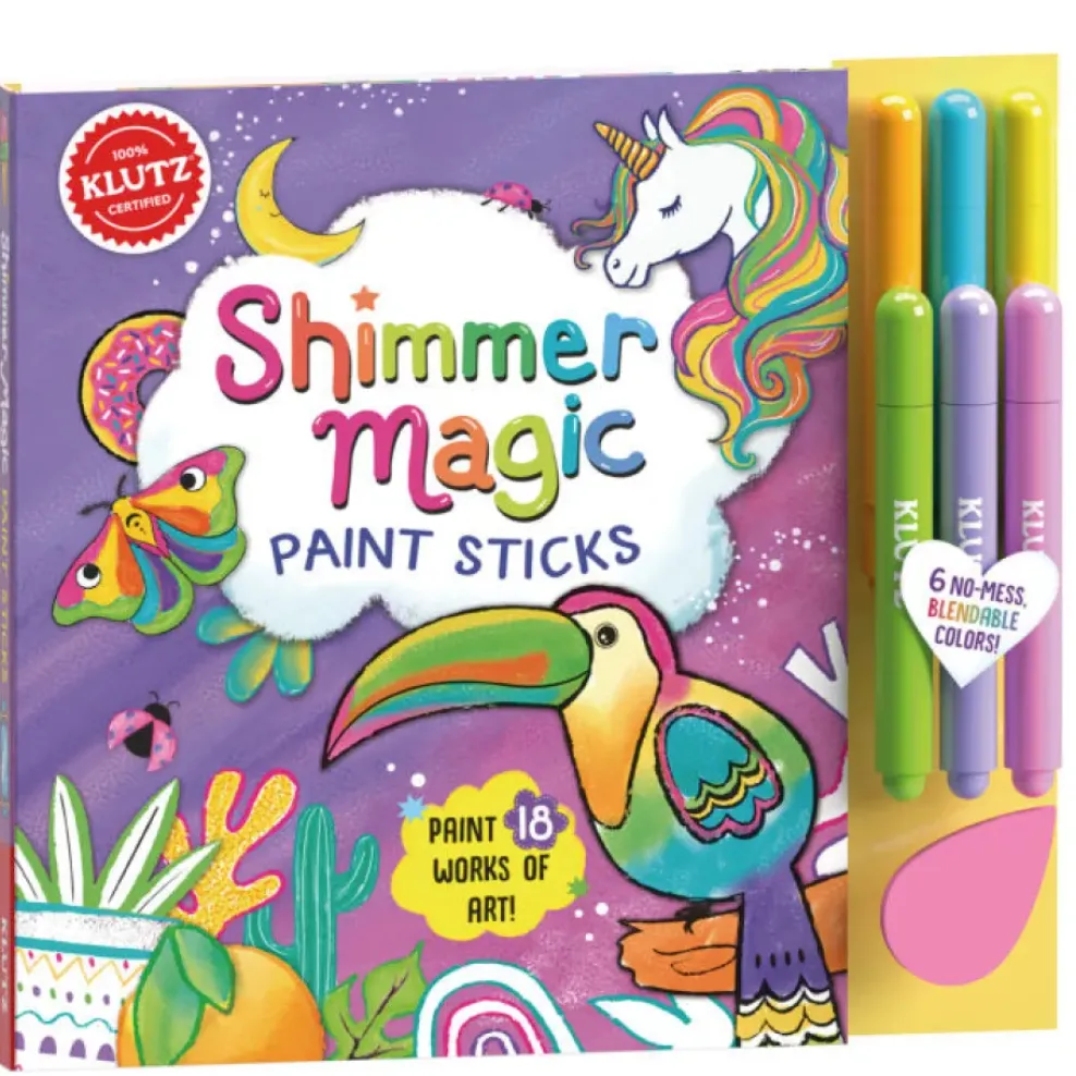 Scholastic Klutz® Shimmer Magic Paint Sticks New