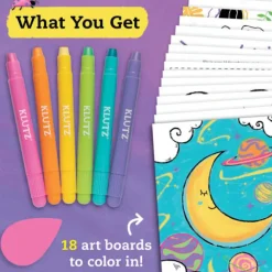 Scholastic Klutz® Shimmer Magic Paint Sticks New