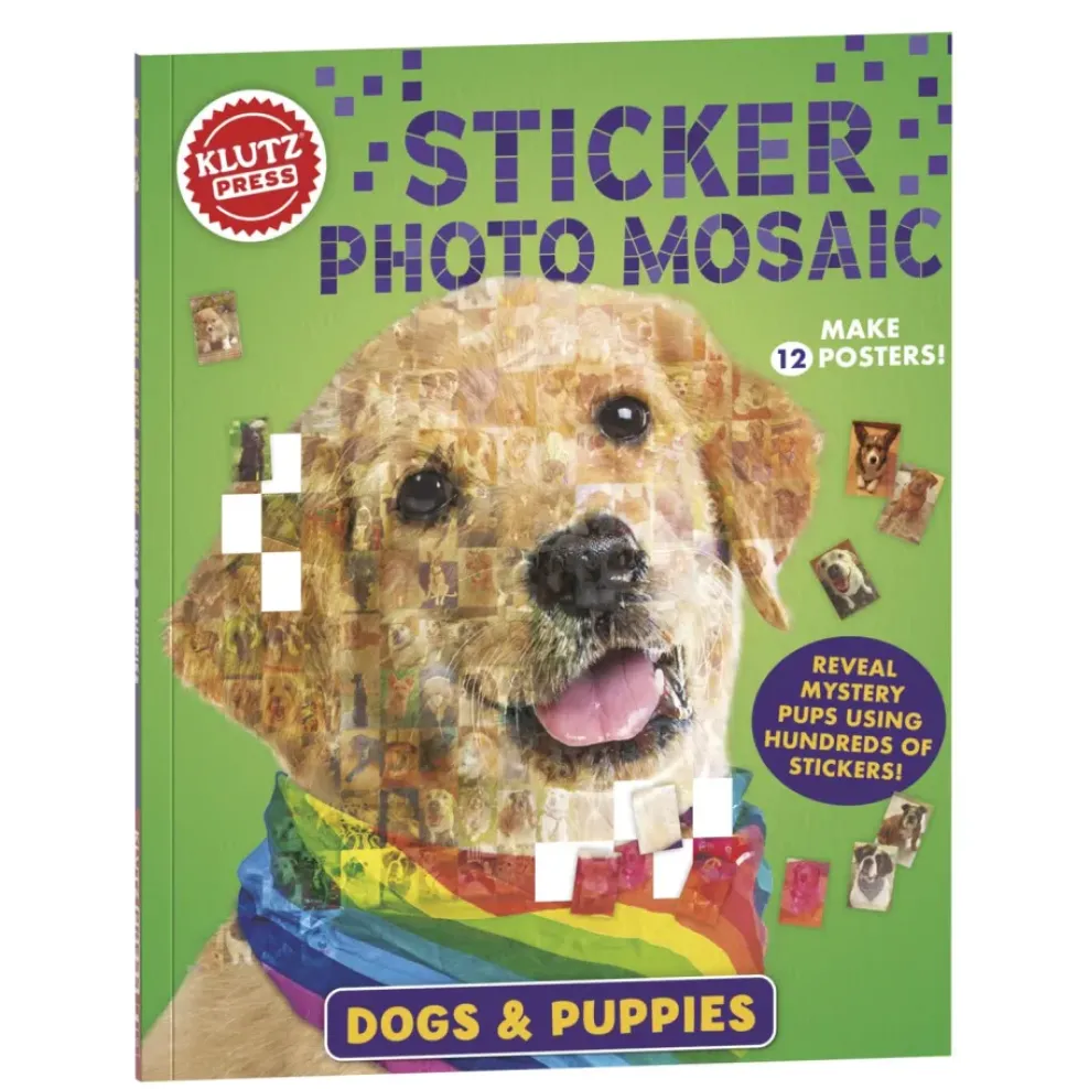 Scholastic Klutz® Sticker Photo Mosaic: Dogs & Puppies New