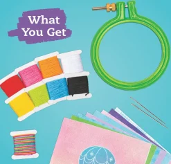 Scholastic Klutz® Super Cute Embroidery - Discontinued Clearance