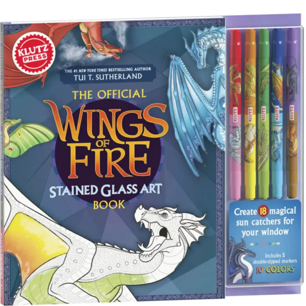 Scholastic Klutz® Wings of Fire Stained Glass Art Clearance