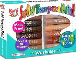 The Pencil Grip Kwik Stix Global Skin Tones 14 pk Sale