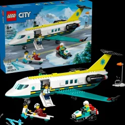 LEGO ® City Emergency Air Ambulance Airplane 60465 Hot