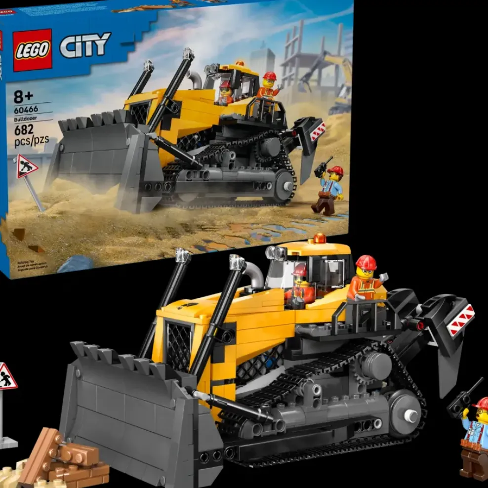 LEGO ® City Yellow Bulldozer 60466 Fashion