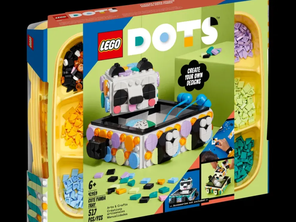 LEGO ® DOTS Cute Panda Tray 41959 New