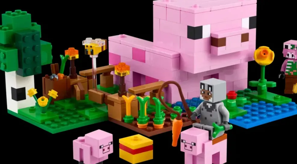 LEGO ® Minecraft™ The Baby Pig House 21268 Discount