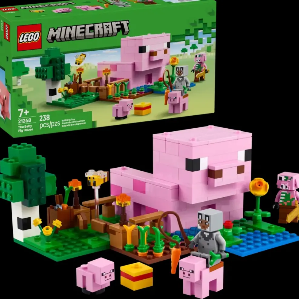 LEGO ® Minecraft™ The Baby Pig House 21268 Discount