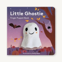Chronicle Books Little Ghosty Finger Puppet Board Book Clearance