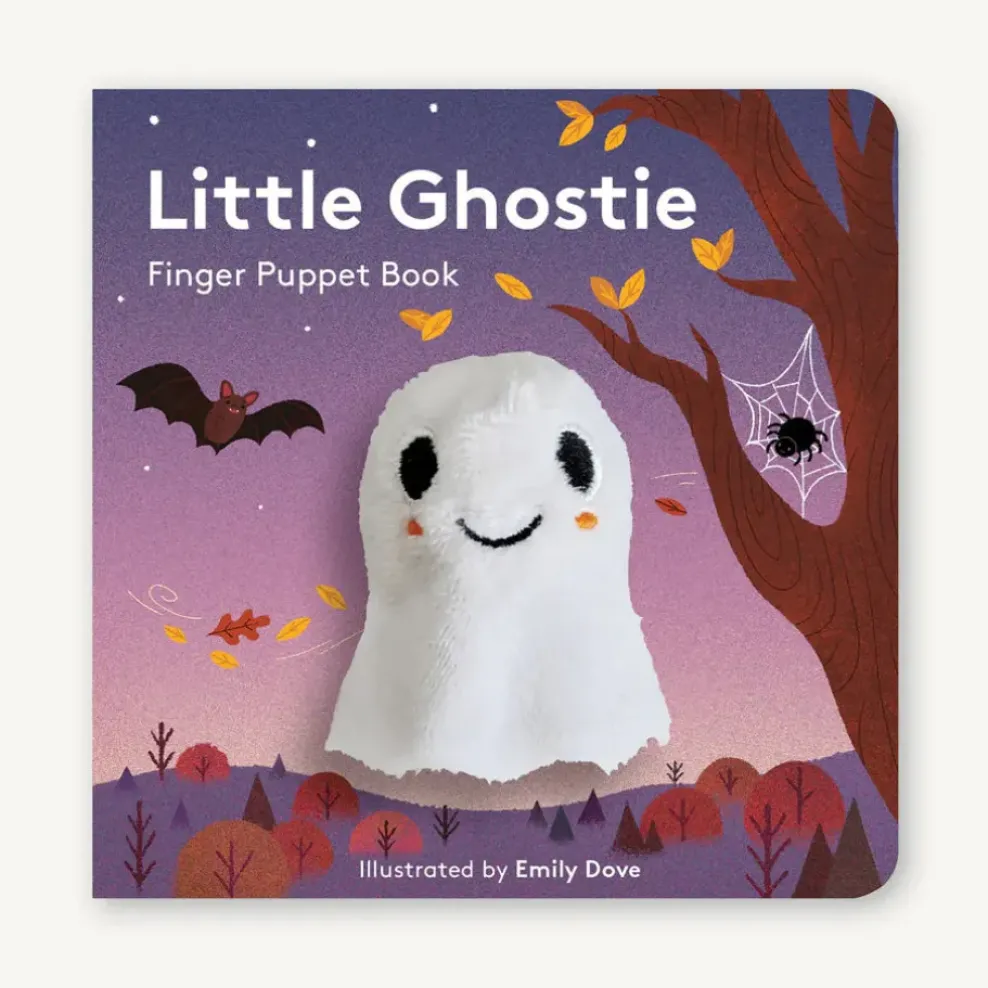 Chronicle Books Little Ghosty Finger Puppet Board Book Clearance