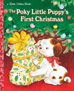 Penguin Random House LLC Little Golden Books - Poky Little Puppy's First Christmas Fashion