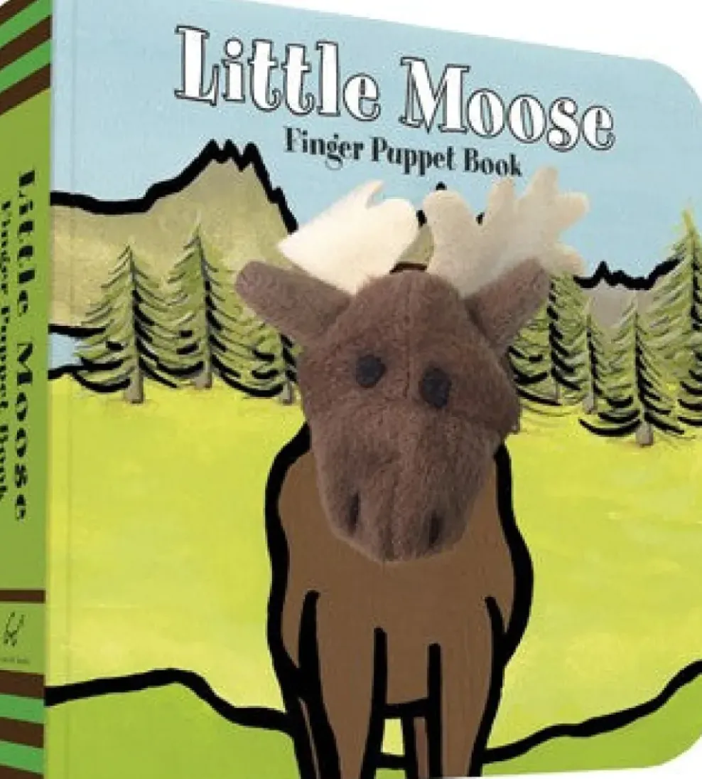 Chronicle Books Little Moose Finger Puppet Board Book Outlet