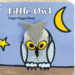 Chronicle Books Little Owl Finger Puppet Board Book Fashion