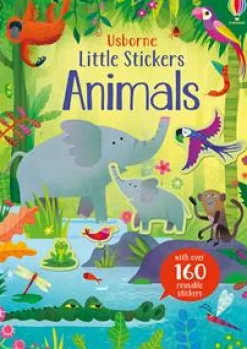 Usborne Books Little Stickers Animals Clearance