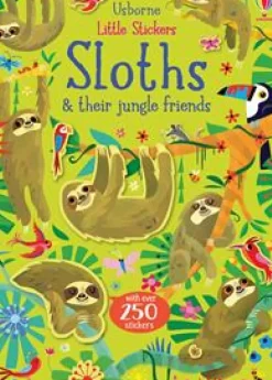 Usborne Books Little Stickers Sloths Discount
