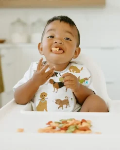 Little Unicorn Cotton Muslin Classic Bib Woof Clearance