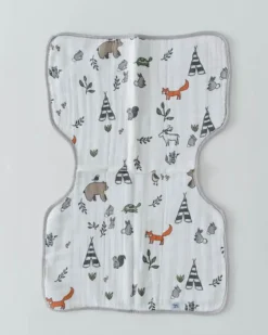 Little Unicorn Cotton Muslin Burp Cloth Forest Friends Best