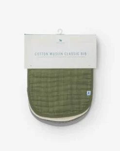 Little Unicorn Cotton Muslin Classic Bib Fern Online