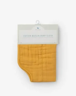 Little Unicorn Cotton Muslin Burp Cloth Mustard Best