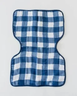 Little Unicorn Cotton Muslin Burp Cloth Jack Plaid Discount