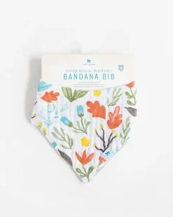Little Unicorn Cotton Muslin Reversible Bandana Bib Meadow Fashion