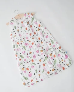 Little Unicorn Cotton Muslin Sleep Bag Berry and Bloom Hot