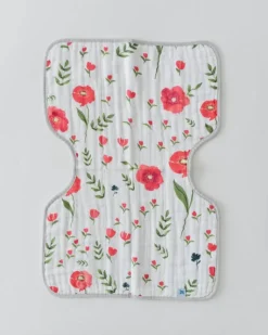 Little Unicorn Cotton Muslin Burp Cloth Summer Poppy Outlet