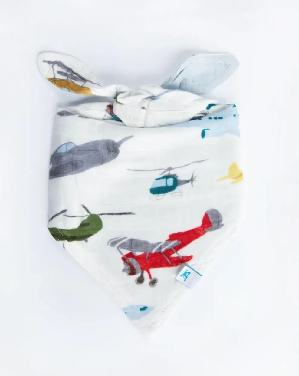 Little Unicorn Deluxe Muslin Reversible Bandana Bib Air Show Online
