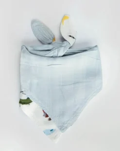 Little Unicorn Deluxe Muslin Reversible Bandana Bib Air Show Online
